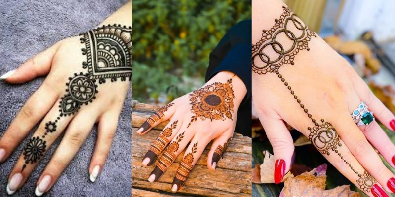 Bracelet Style Mehndi Design