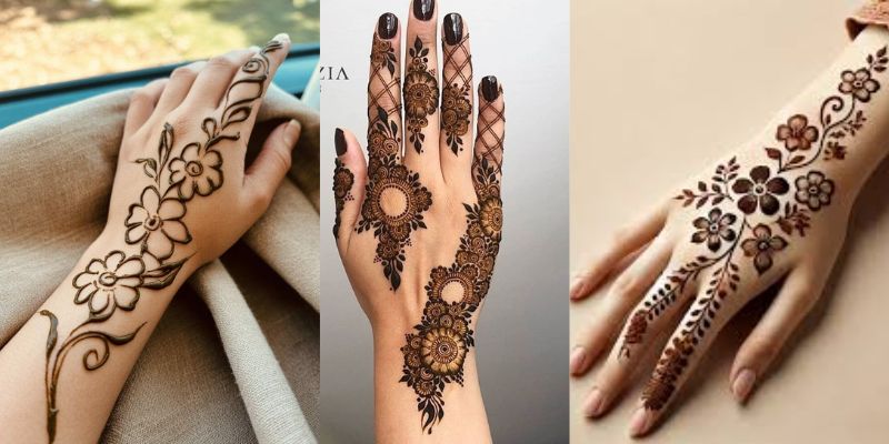 Small Heart Mehndi Design