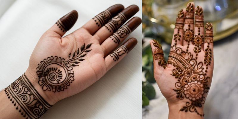 Mandala Eid Mehndi Design