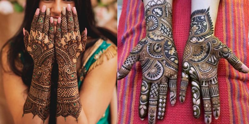 Full Hand Floral Eid Design