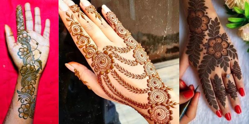 Minimal Finger Mehndi Design