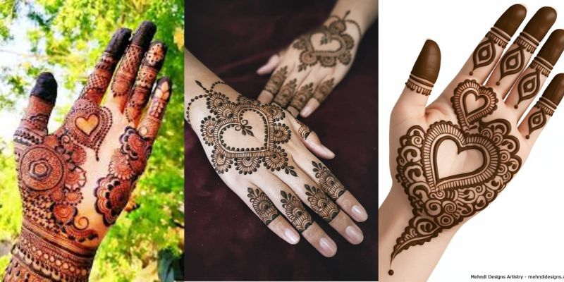 Heart & Floral Fusion Design