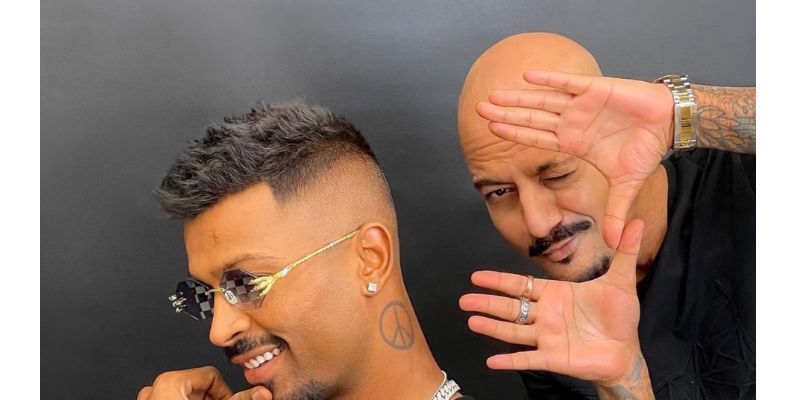Hardik Pandya Hairstyle Buzz Cut with Beard (1)