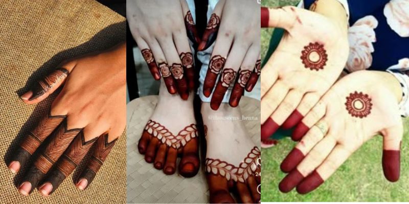 Mehndi Design Finger Cap Mehndi Design (2)