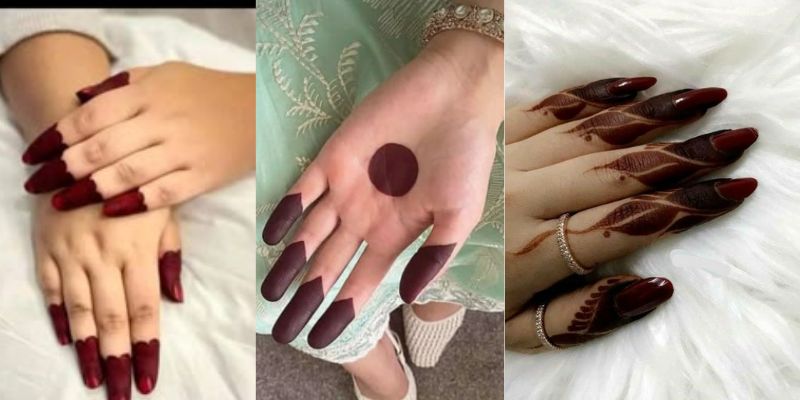 Mehndi Design Finger Cap Mehndi Design