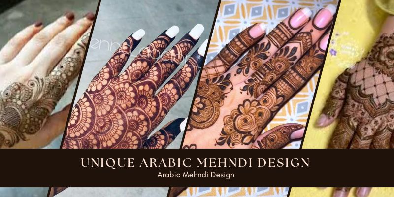 Unique Arabic Mehndi Design