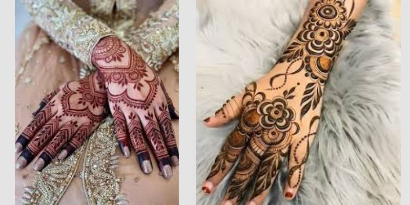 instagram stylish back hand mehndi designs 2