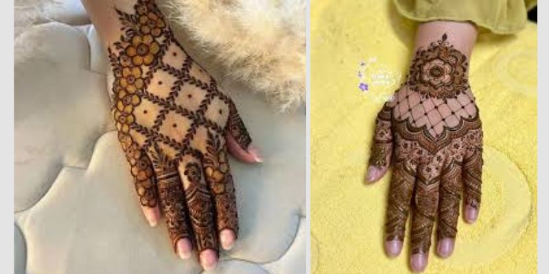 instagram stylish back hand mehndi designs 3