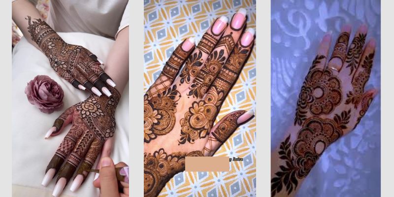 instagram stylish back hand mehndi designs 4