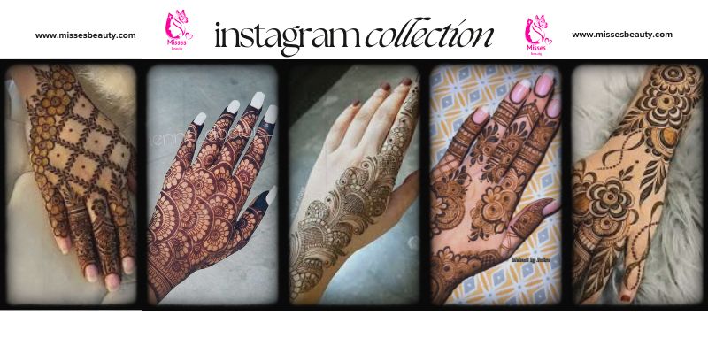 instagram stylish back hand mehndi designs