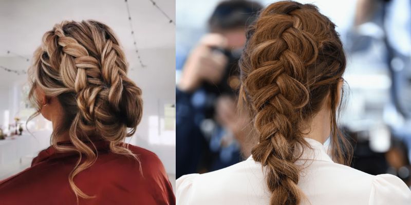 Dutch Braid Hairstyle