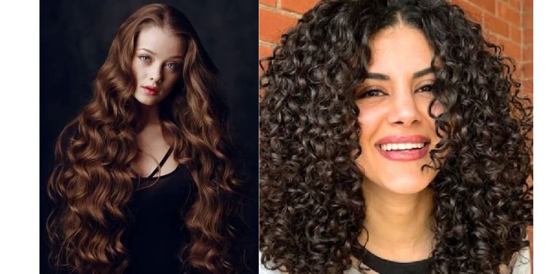 Curly Open Hair Style