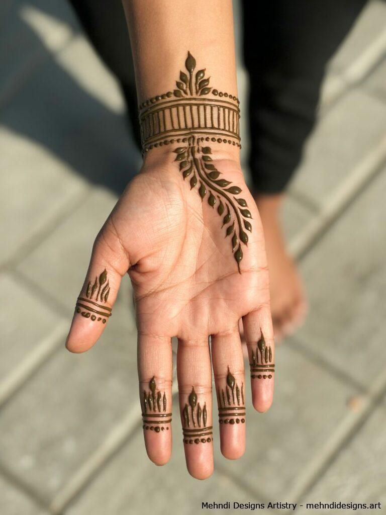 Bracelet Style Mehndi
