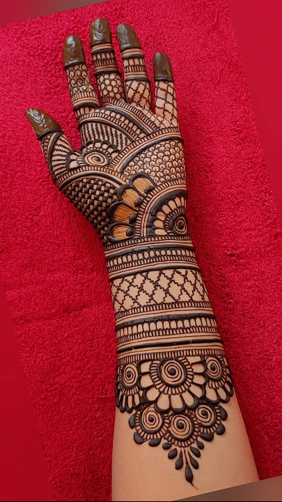 Floral Mehndi Design 3