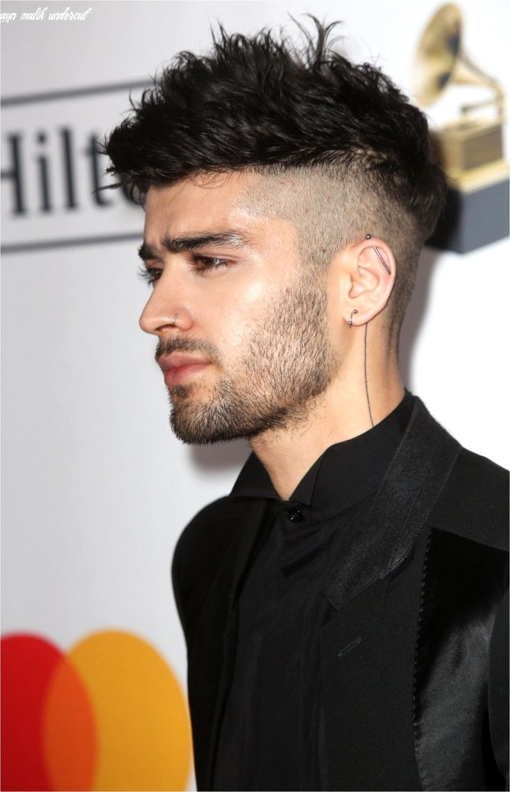 Low Fade Quiff Zayn Malik Hairstyle