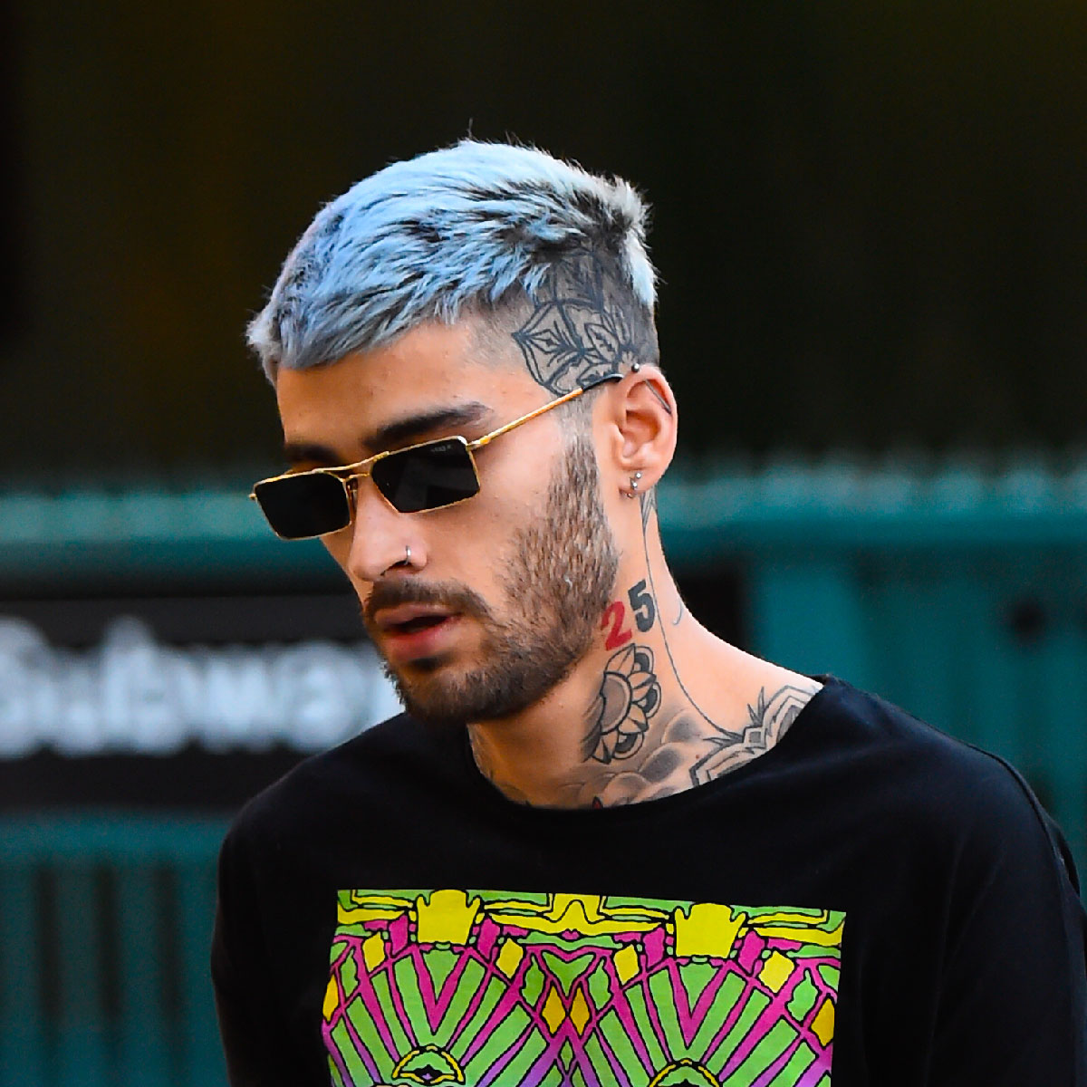 Undercut Zayn Malik Hairstyle