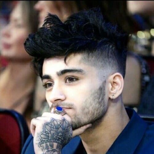 Undercut Zayn Malik Hairstyle