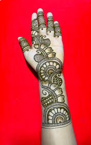 full hand mehndi design 11