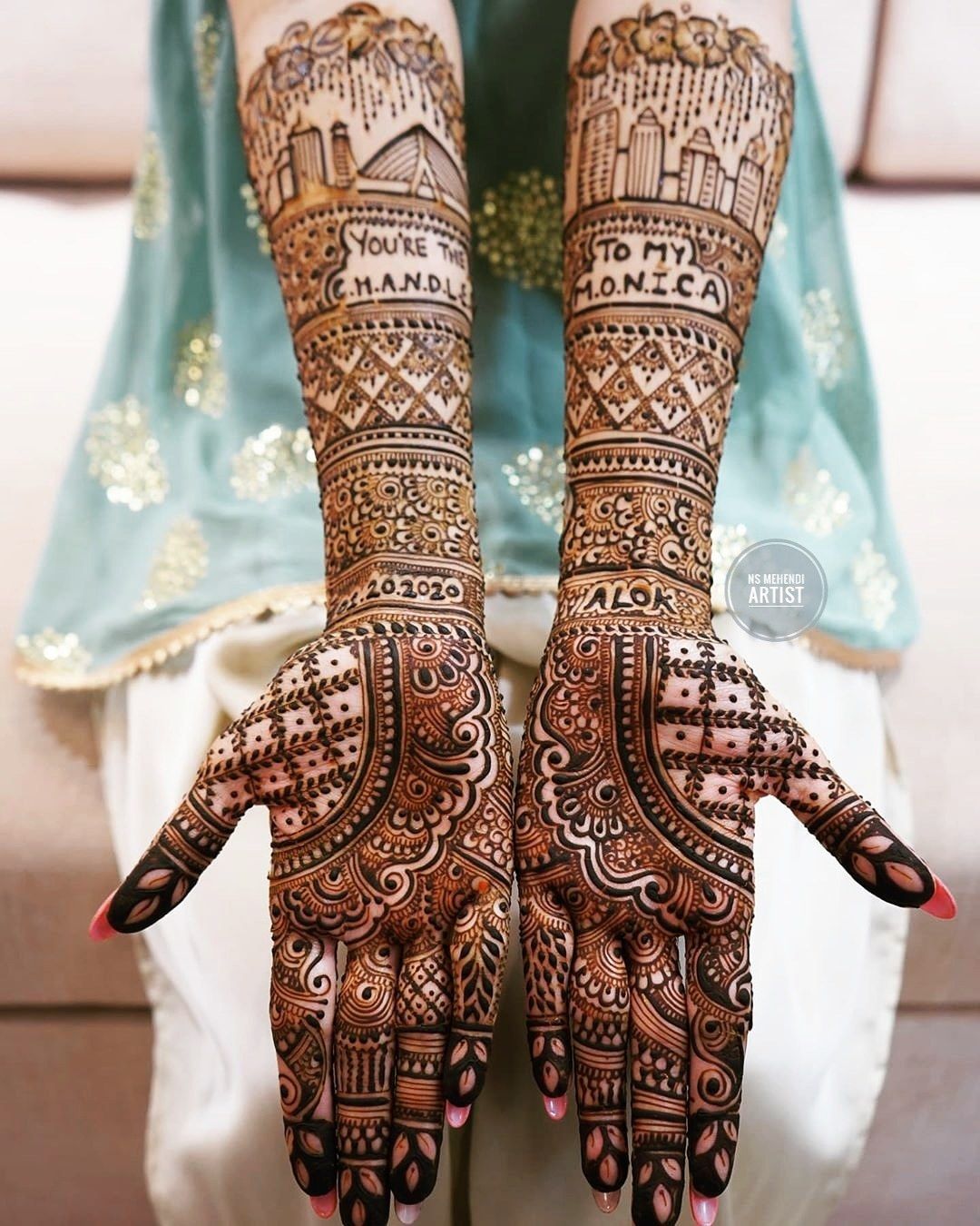 full hand mehndi design 7